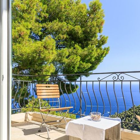 Sea View Apartment Between Nice And Monaco - 1 Вилафранк-сюр-Мер Екстериор снимка