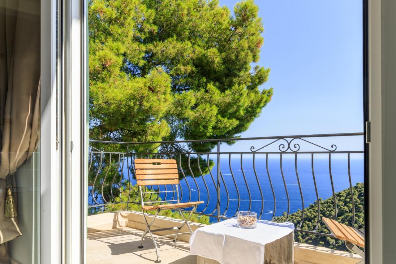Sea View Apartment Between Nice And Monaco - 1 Вилафранк-сюр-Мер Екстериор снимка