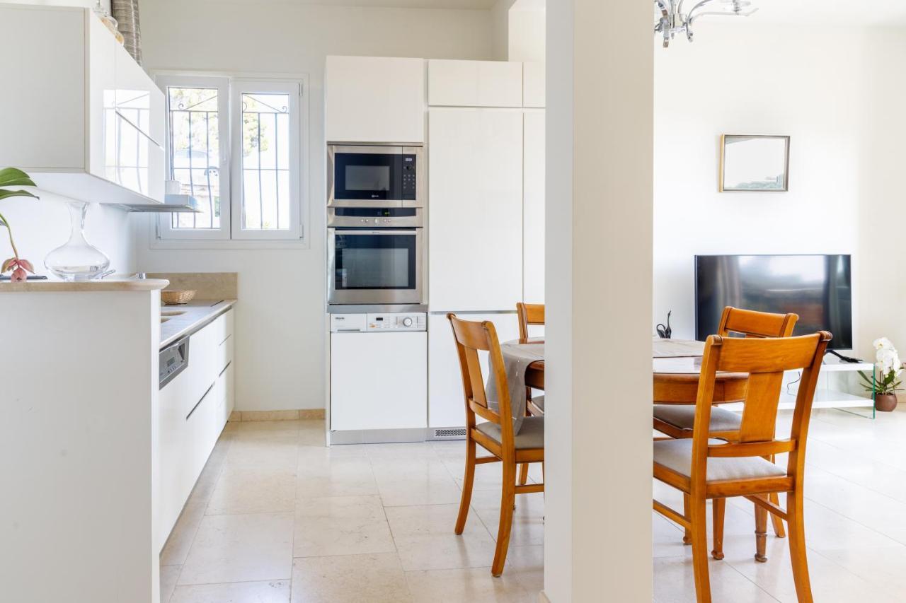 Sea View Apartment Between Nice And Monaco - 1 Вилафранк-сюр-Мер Екстериор снимка