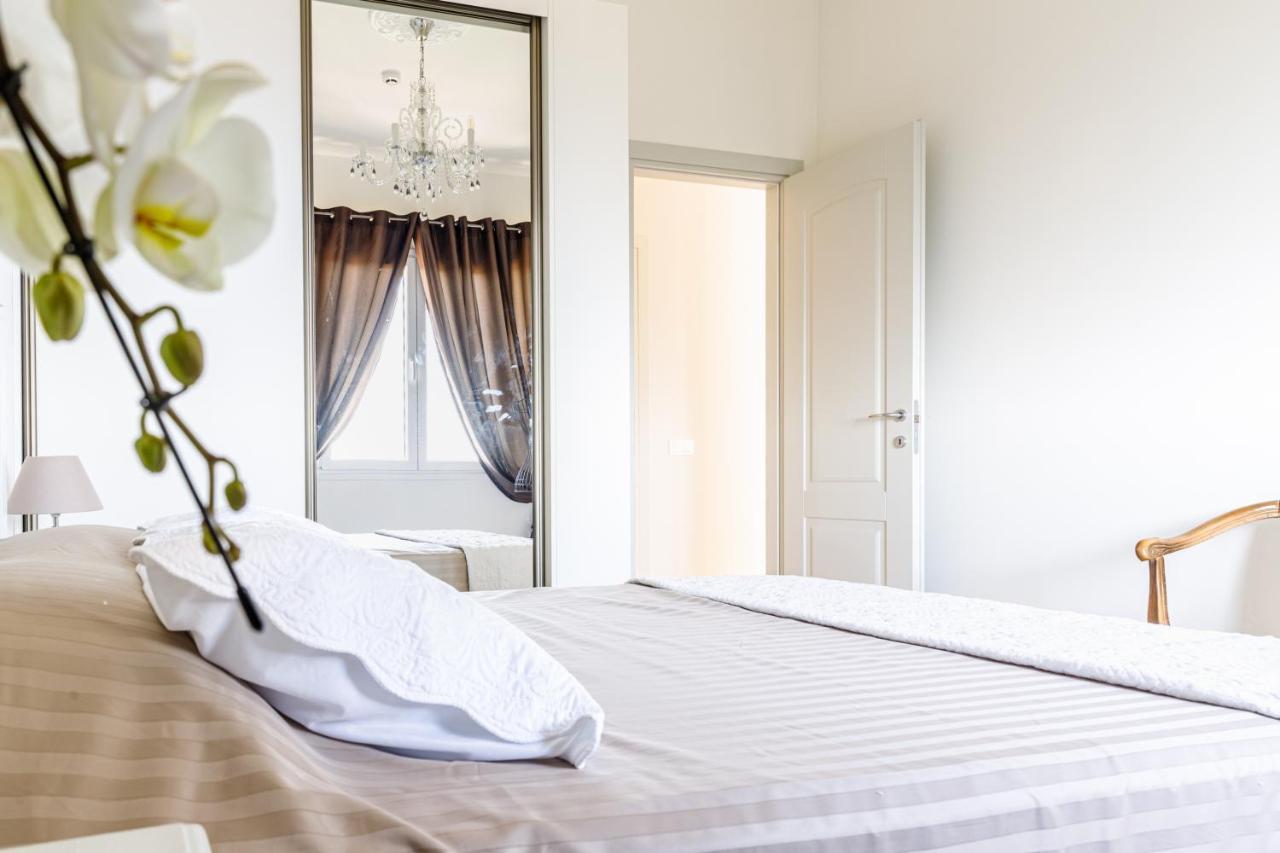 Sea View Apartment Between Nice And Monaco - 1 Вилафранк-сюр-Мер Екстериор снимка